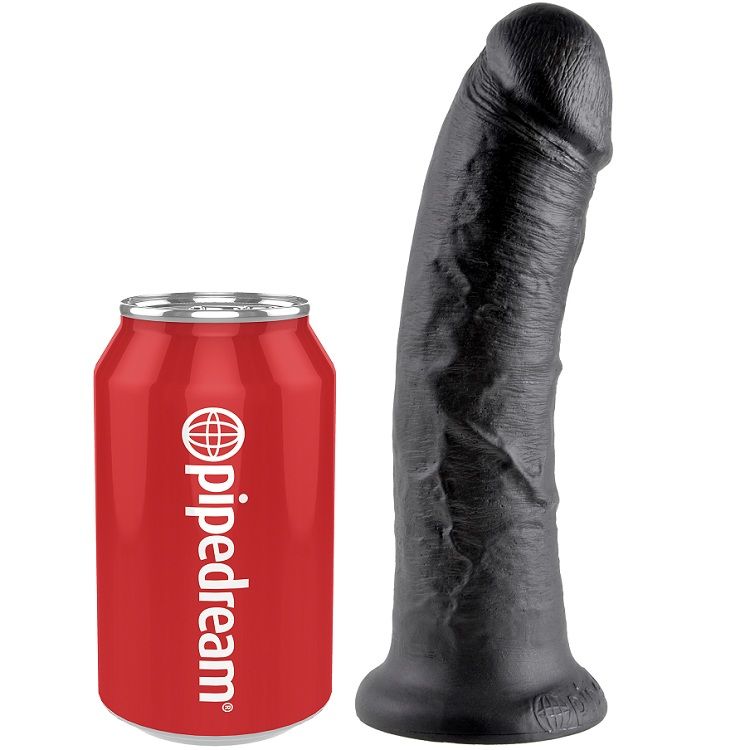 KING COCK - 8 DILDO BLACK 20.3 CM - Imagem de 2