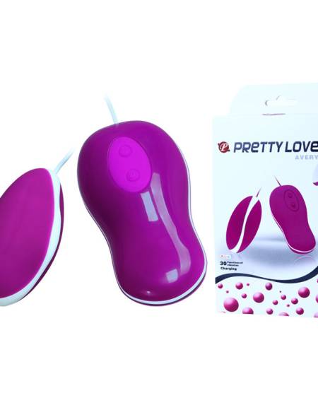 PRETTY LOVE - FLIRTATION VIBRATING EGG WITH REMOTE CONTROL AVERY