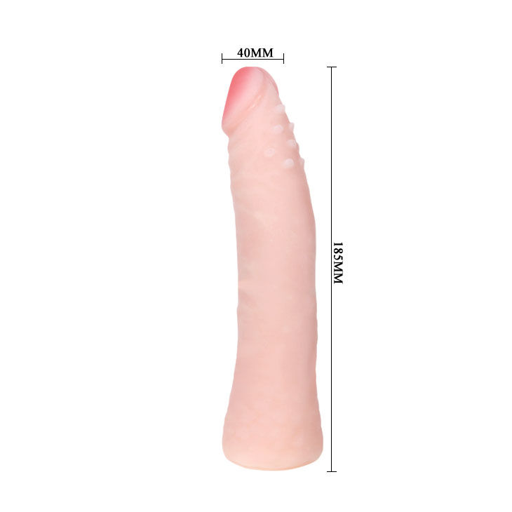 BAILE - REALISTIC SKIN TOUCH SILICONE DILDO 19 CM RANDOM BOX COLOR - Imagem de 5