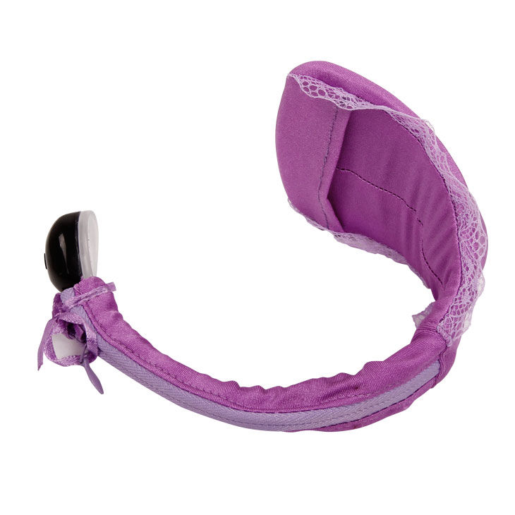 BAILE - THONG WITH VIBRATOR WITH LILAC REMOTE CONTROL - Imagem de 2