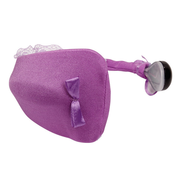 BAILE - THONG WITH VIBRATOR WITH LILAC REMOTE CONTROL - Imagem de 3