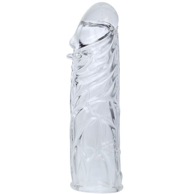 BAILE - TRANSPARENT SILICONE PENIS COVER 13 CM - Imagem de 2