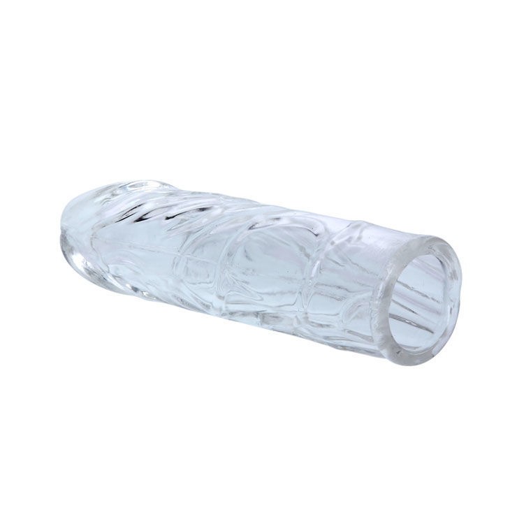 BAILE - TRANSPARENT SILICONE PENIS COVER 13 CM - Imagem de 4