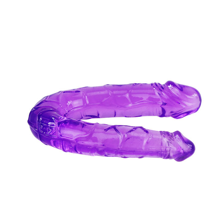 BAILE - DOUBLE DILDO IN LILAC FLEXIBLE JELLY - Imagem de 2