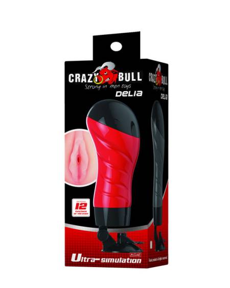 CRAZY BULL - FLORA VAGINA WITH VOICE MASTURBATOR BASE
