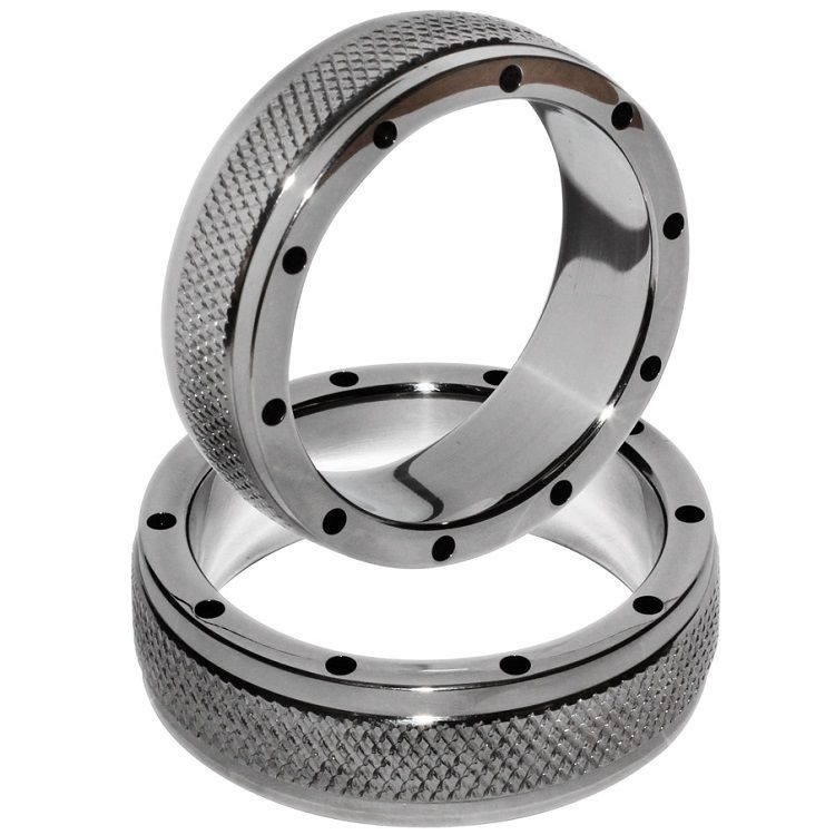 METAL HARD - METAL RING FOR PENIS AND TESTICLES 55MM - Imagem de 2