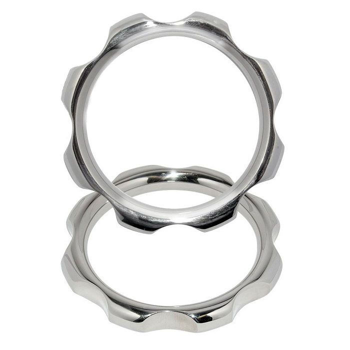 METAL HARD - METAL TORQUE RING FOR PENIS AND TESTICLES 50MM - Imagem de 2