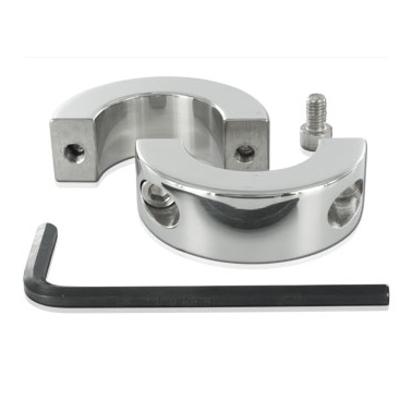METAL HARD - STAINLESS STEEL TESTICLE RING 40MM - Imagem de 2