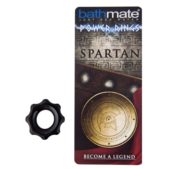 BATHMATE - SPARTAN BLACK PENIS RING - Imagem de 2