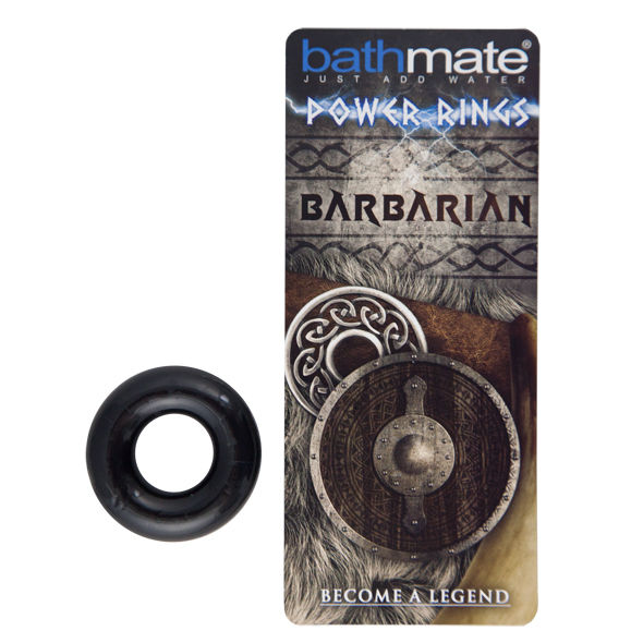 BATHMATE - BARBARIAN BLACK PENIS RING - Imagem de 2