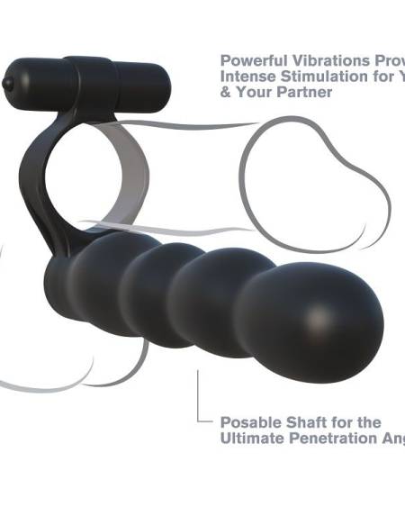FANTASY C-RINGZ - POSABLE DOUBLE PENETRATOR
