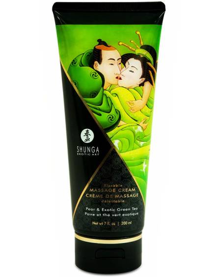 SHUNGA - PEAR  GREEN TEA MASSAGE CREAM 200 ML