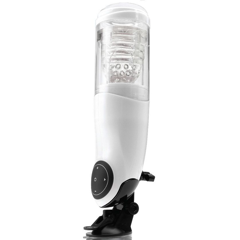 EXTREME TOYZ - PDX MEGA BATOR USB MALE MASTURBATOR VAGINA WHITE - Imagem de 2