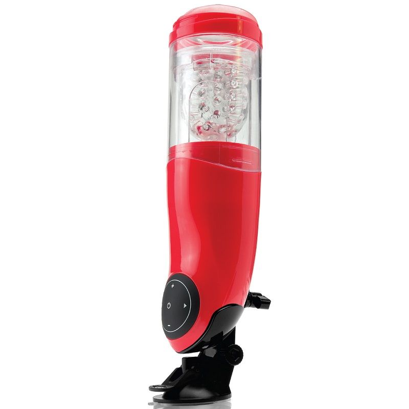 EXTREME TOYZ - PDX MEGA BATOR USB MALE MASTURBATOR MOUTH RED - Imagem de 2