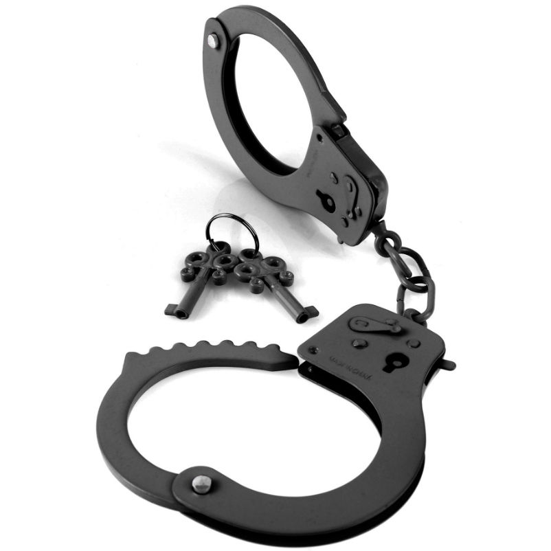 FETISH FANTASY SERIES - OFFICIAL HANDCUFFS BLACK - Imagem de 3