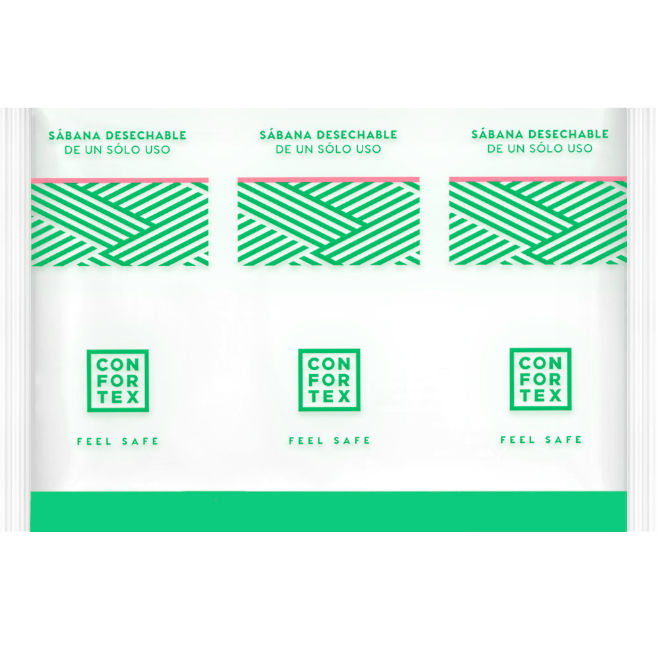 CONFORTEX - DISPOSABLE HYGIENIC SHEETS, INDIVIDUAL BAG - Imagem de 2