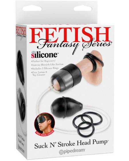 FETISH FANTASY SERIES - SUCTION GLAND SERIES WITH ENHANCING RINGS
