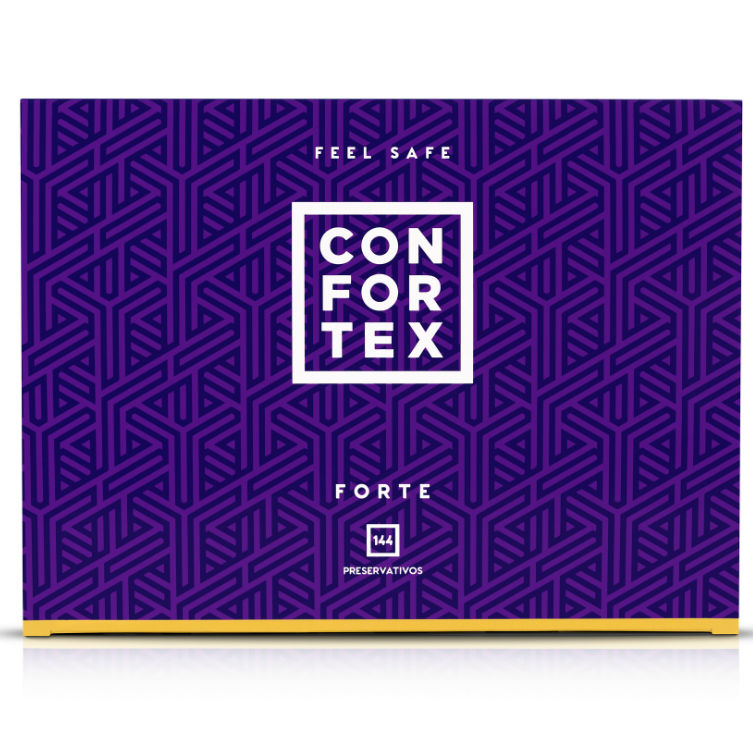 CONFORTEX - NATURE FORTE CONDOMS 144 UNITS - Imagem de 2