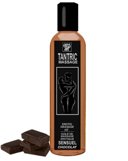 EROS-ART - NATURAL TANTRIC MASSAGE OIL AND CHOCOLATE APHRODISIAC 30 ML