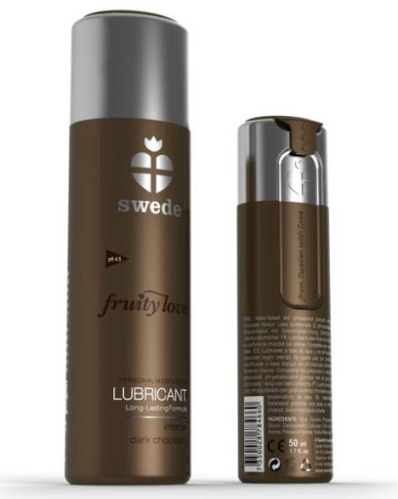 SWEDE - FRUITY LOVE LUBRICANT DARK CHOCOLATE 100 ML
