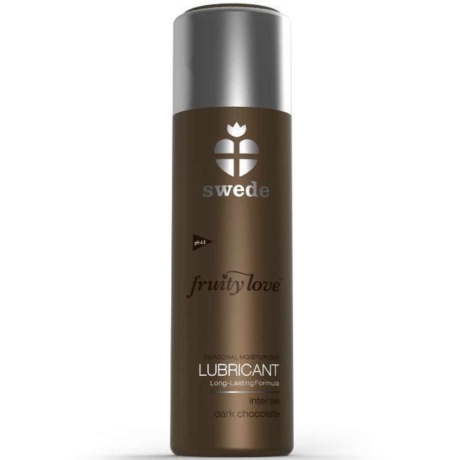 SWEDE - FRUITY LOVE LUBRICANT DARK CHOCOLATE 50 ML - Imagem de 2