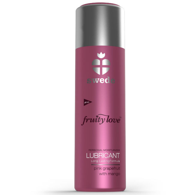 SWEDE - FRUITY LOVE LUBRICANT PINK GRAPEFRUIT WITH MANGO 100 ML - Imagem de 2