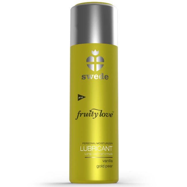 SWEDE - FRUITY LOVE LUBRICANT VANILLA GOLD PEAR 50 ML - Imagem de 2