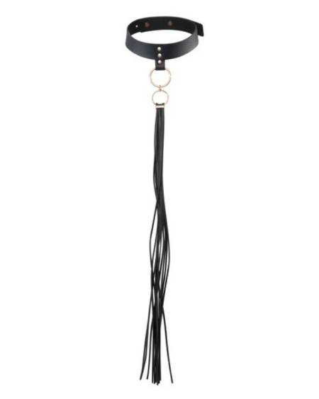BIJOUX INDISCRETS MAZE - TASSEL CHOKER BLACK