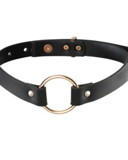 BIJOUX INDISCRETS MAZE - BLACK CHOKER NECKLACE