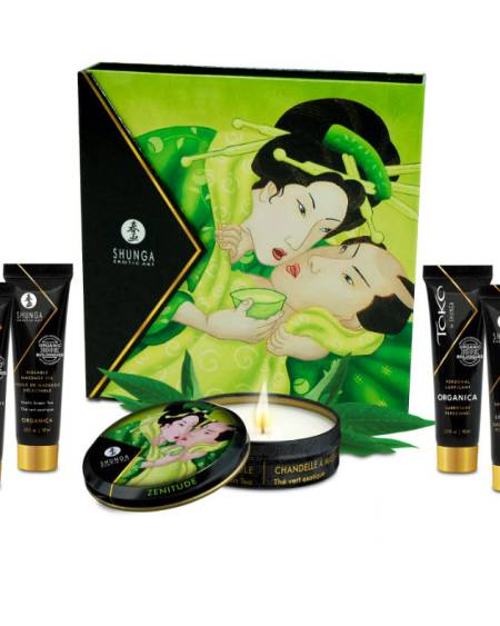 SHUNGA - SECRET GEISHA ORGANIC GREEN TEA KIT