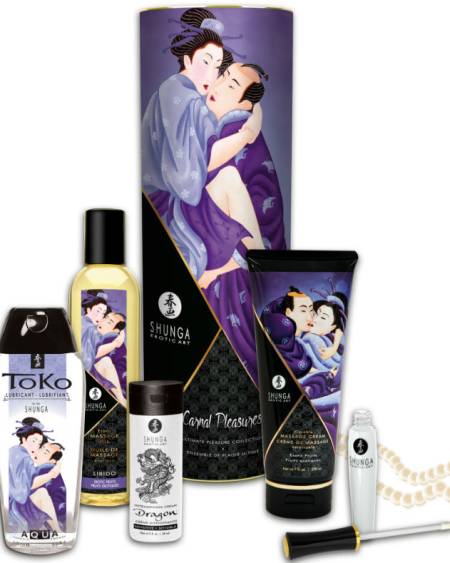 SHUNGA - CARNAL PLEASURES COLLECTION KIT