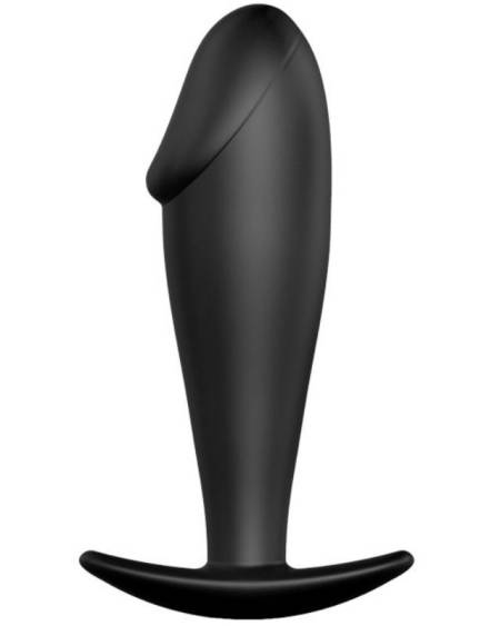 PRETTY LOVE - ANAL PLUG SILICONE PENIS FORM BLACK