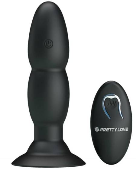 PRETTY LOVE - PLUG VIBRATOR AND ROTATION BY REMOTE CONTROL