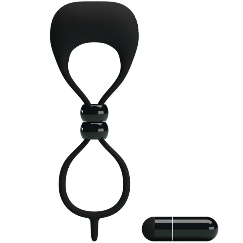 PRETTY LOVE - DOUBLE RING FOR PENIS AND TESTICLES - Imagem de 4