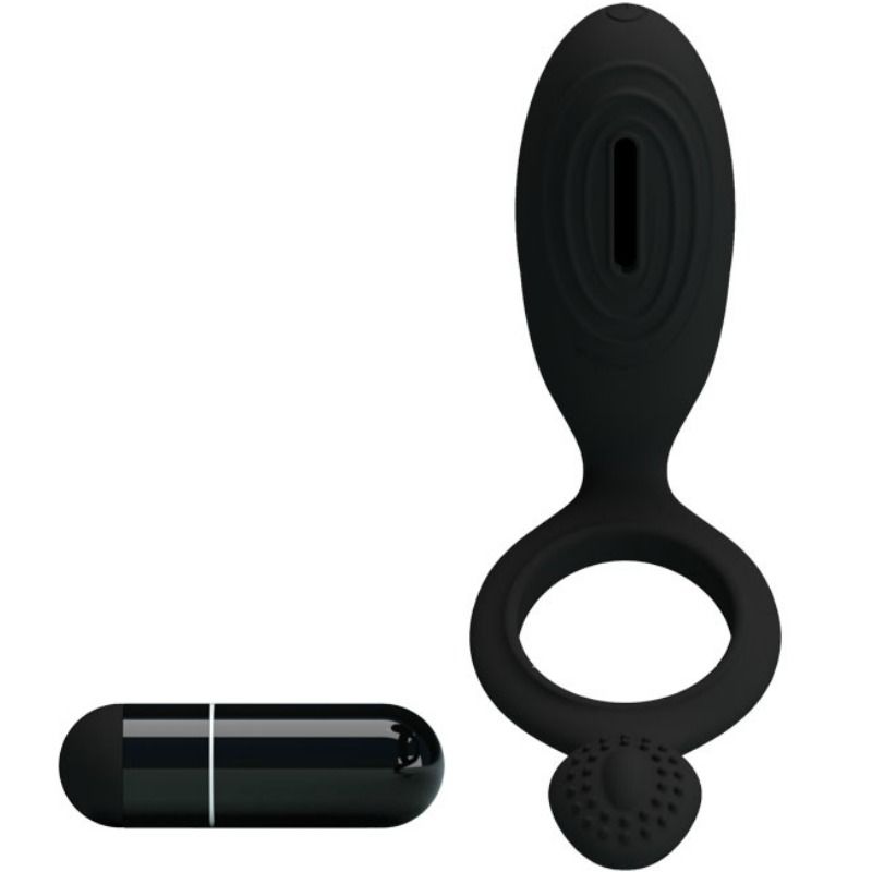 PRETTY LOVE - ETHEL VIBRATING RING WITH STIMULATOR - Imagem de 3