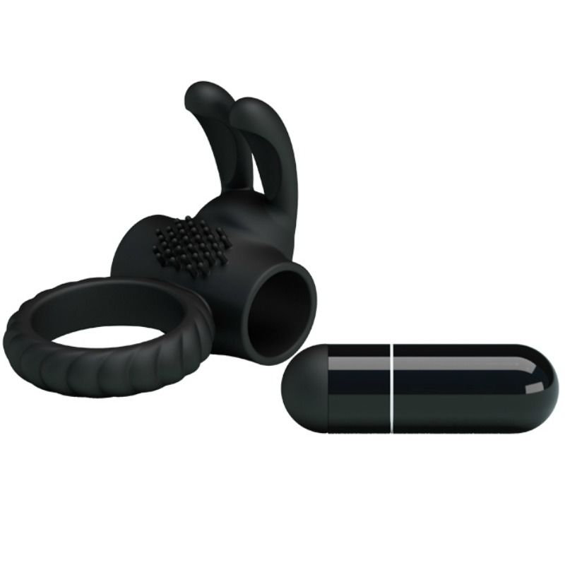 PRETTY LOVE - EUDORA VIBRATING RING WITH STIMULATOR - Imagem de 5