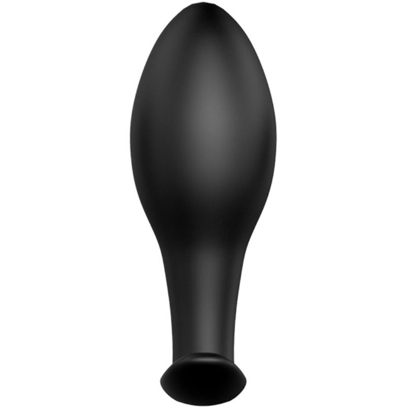 PRETTY LOVE - ANAL PLUG ANCHOR FORM SILICONE 12 VIBRATION MODES BLACK - Imagem de 4