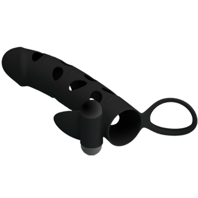PRETTY LOVE - SILICONE COVER WITH VIBRATION 15.2 CM - Imagem de 3