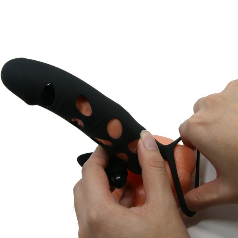 PRETTY LOVE - SILICONE COVER WITH VIBRATION 15.2 CM - Imagem de 5