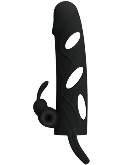 PRETTY LOVE - SILICONE COVER WITH VIBRATION 14 CM 1.0