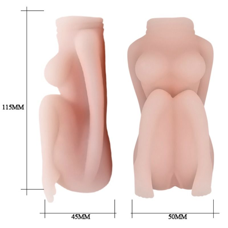 BAILE - TEMPTATION PASSION LADY MALE MINIMASTURBADOR SNUG FIT PUSSY - Imagem de 4
