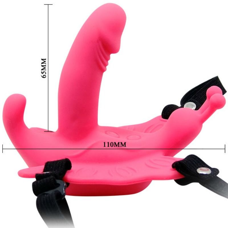 BAILE - ULTRA PASSIONATE REMOTE CONTROL BUTTERFLY HARNESS - Imagem de 5