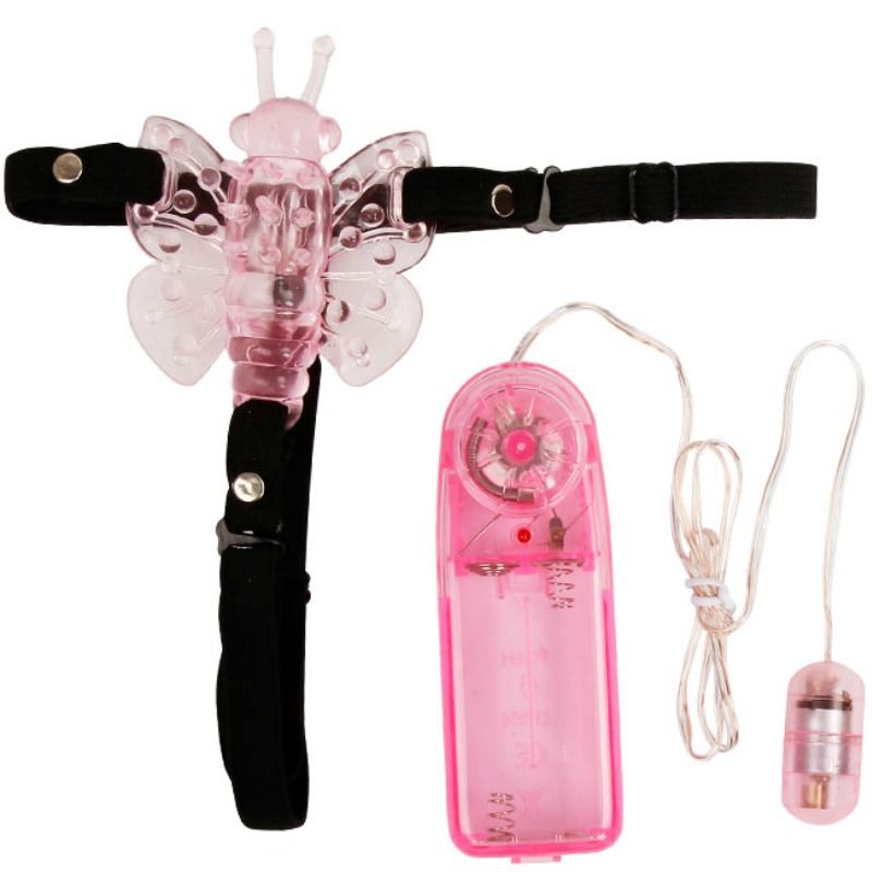 BAILE - HARNESS WITH MULTIVESPEED VIBRATING BUTTERFLY - Imagem de 4