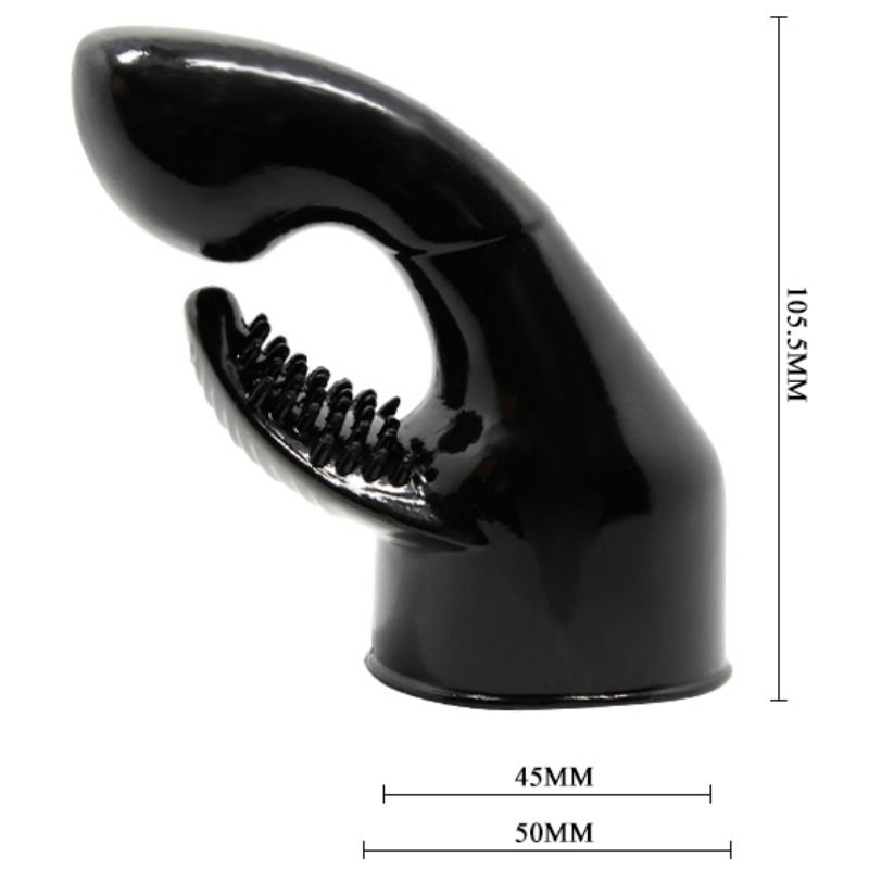 BAILE - POWER HEAD INTERCAMBIABLE HEAD FOR MASSAGERGY POINT STIMULATION AND CLITORIS - Imagem de 4