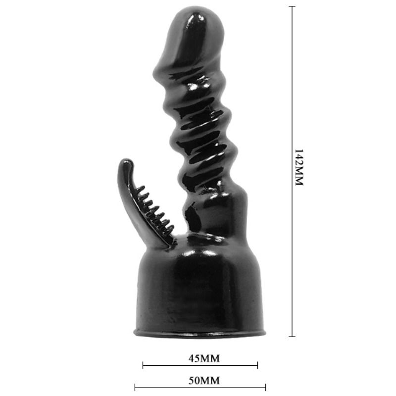 BAILE - POWER HEAD INTERCHANGEABLE HEAD FOR INTERNAL AND CLITORIS STIMULATION - Imagem de 4