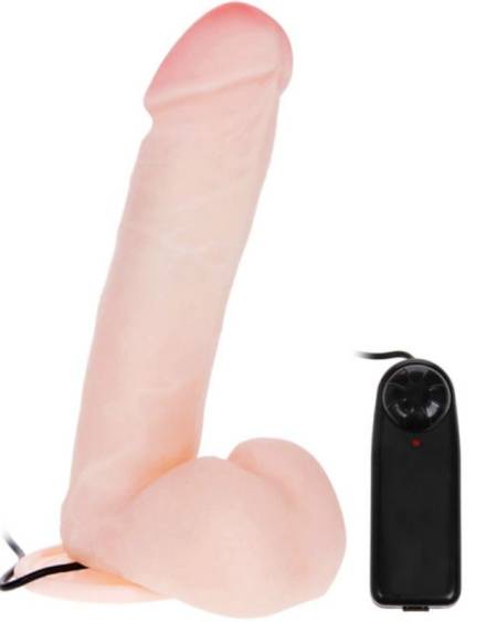 BAILE - REALISTIC DILDO WITH VIBRATION AND ROTATION 20 CM