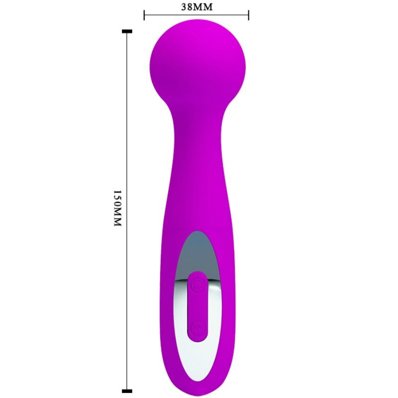 PRETTY LOVE - WADE RECHARGEABLE MASSAGER 12 FUNCTIONS - Imagem de 5