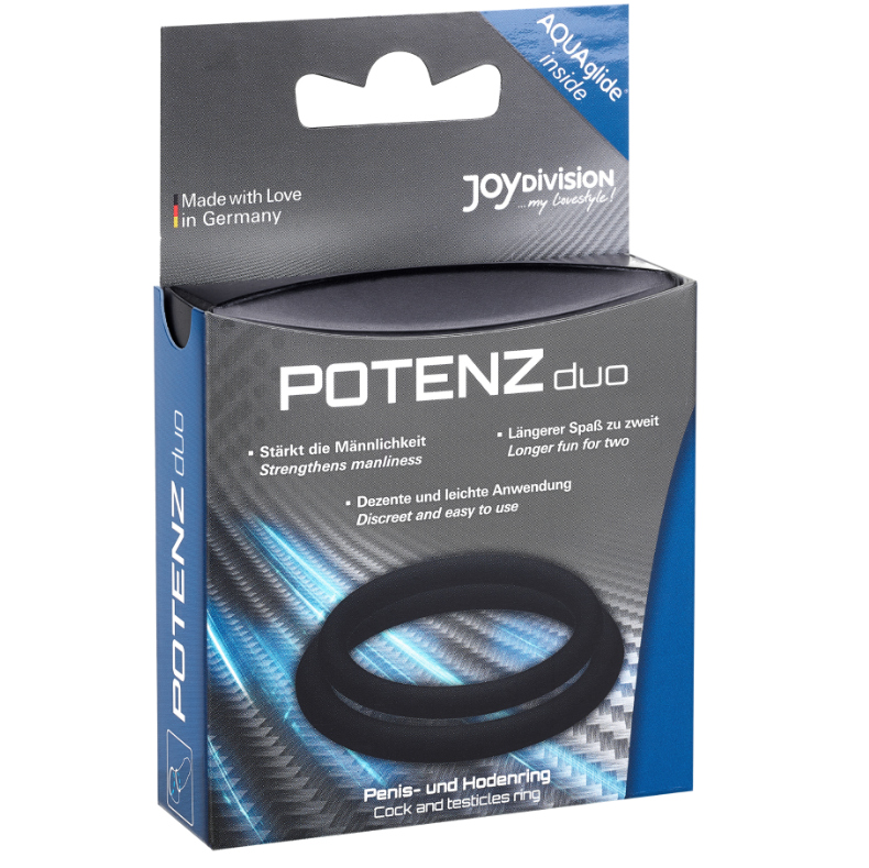 JOYDIVISION POTENZDUO - BLACK RINGS - M - Imagem de 2