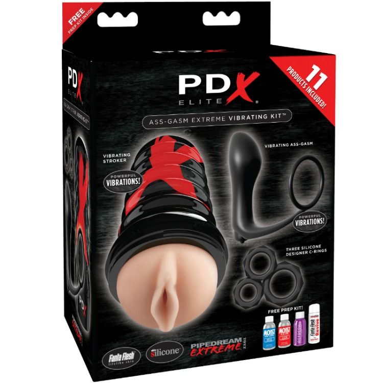 PDX ELITE - KIT ASS-GASM EXPLOSION VAGINA DESIGN - Imagem de 3