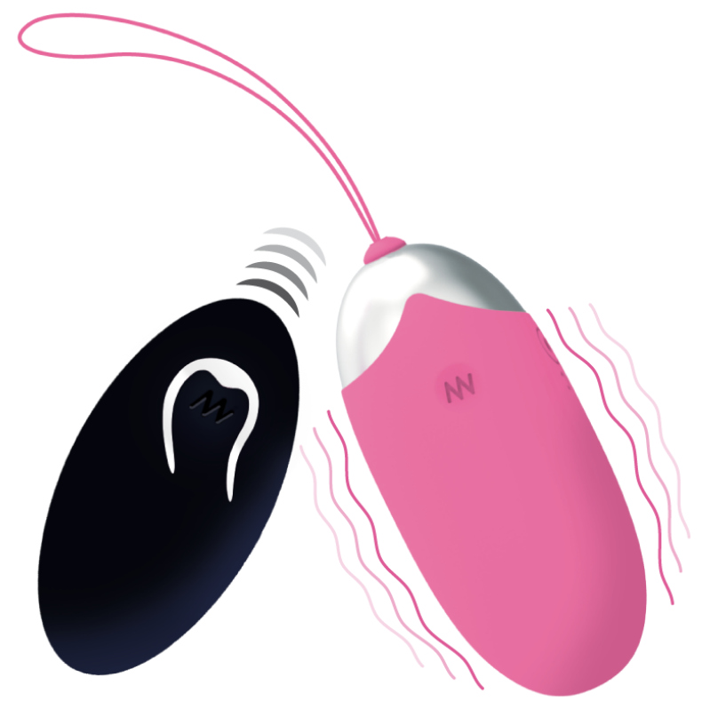 INTENSE - FLIPPY II VIBRATING EGG WITH REMOTE CONTROL PINK - Imagem de 2